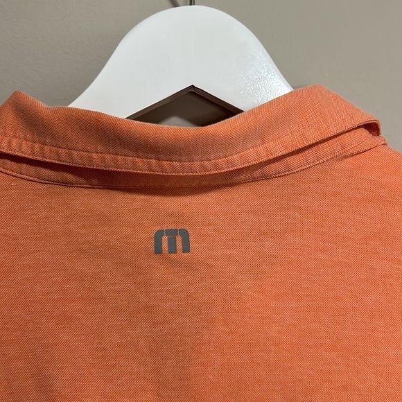 TRAVIS MATHEW ADULT SWIMMING Polo HEATHER AUTUMN SUNSET Sz L - Picture 9 of 11